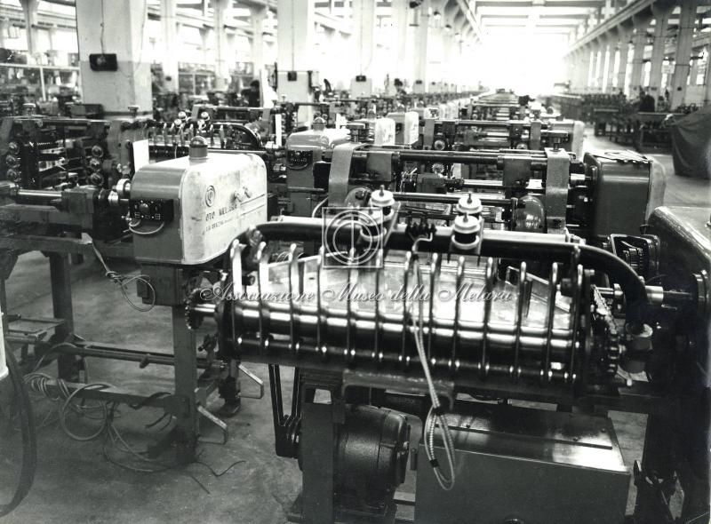 Reparto macchine tessili