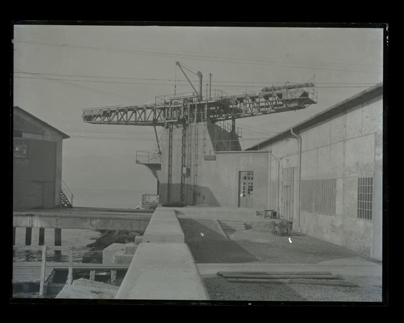 Catapulta per il collaudo degli aviosiluri del silurificio Whitehead di Fiume