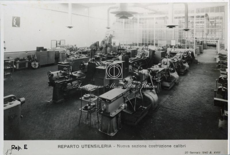 Rep E - Reparto utensileria - Nuova sezione costruzione calibri