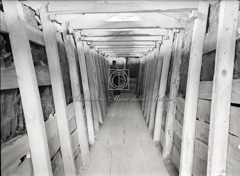 Interno della trincea