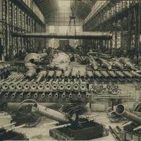 Gruppo di bocche da fuoco varie