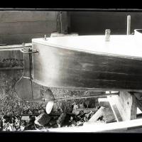 Poppa con elica e timone