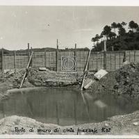 Parte di muro di cinta piazzale Est