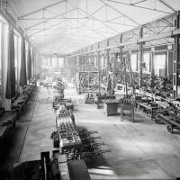 Vista del magazzino all'interno